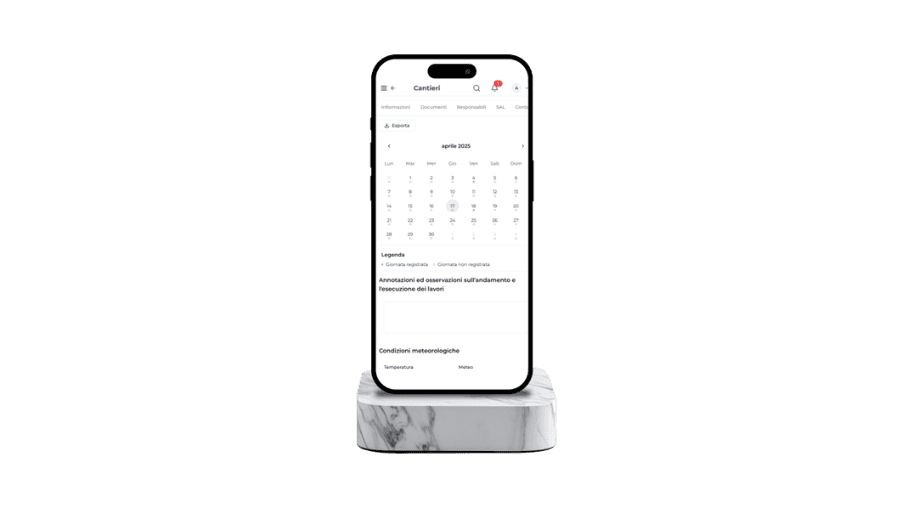 App mobile Giornale dei Lavori